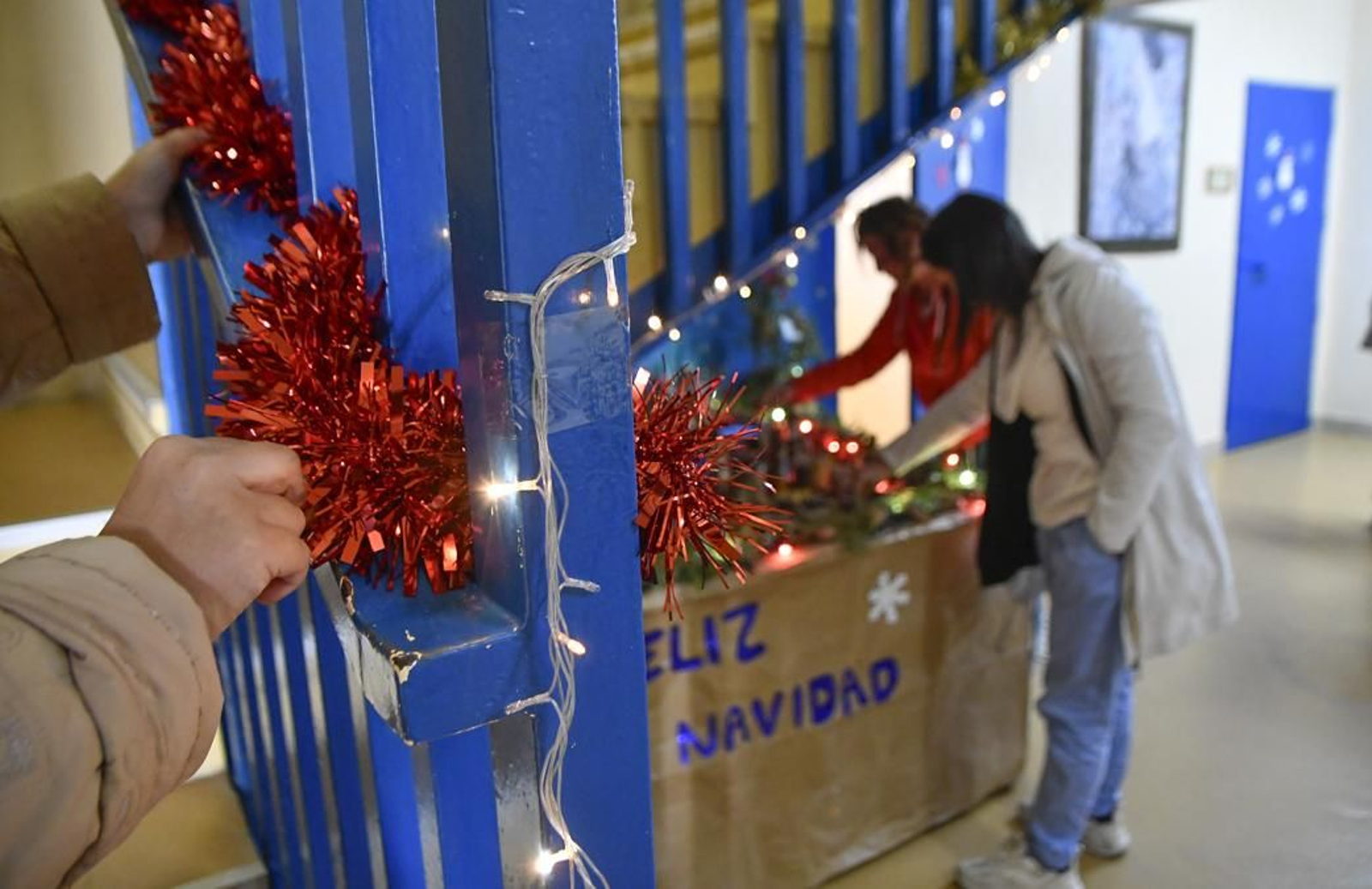 Belén en la prisión de El Acebuche en Almería.