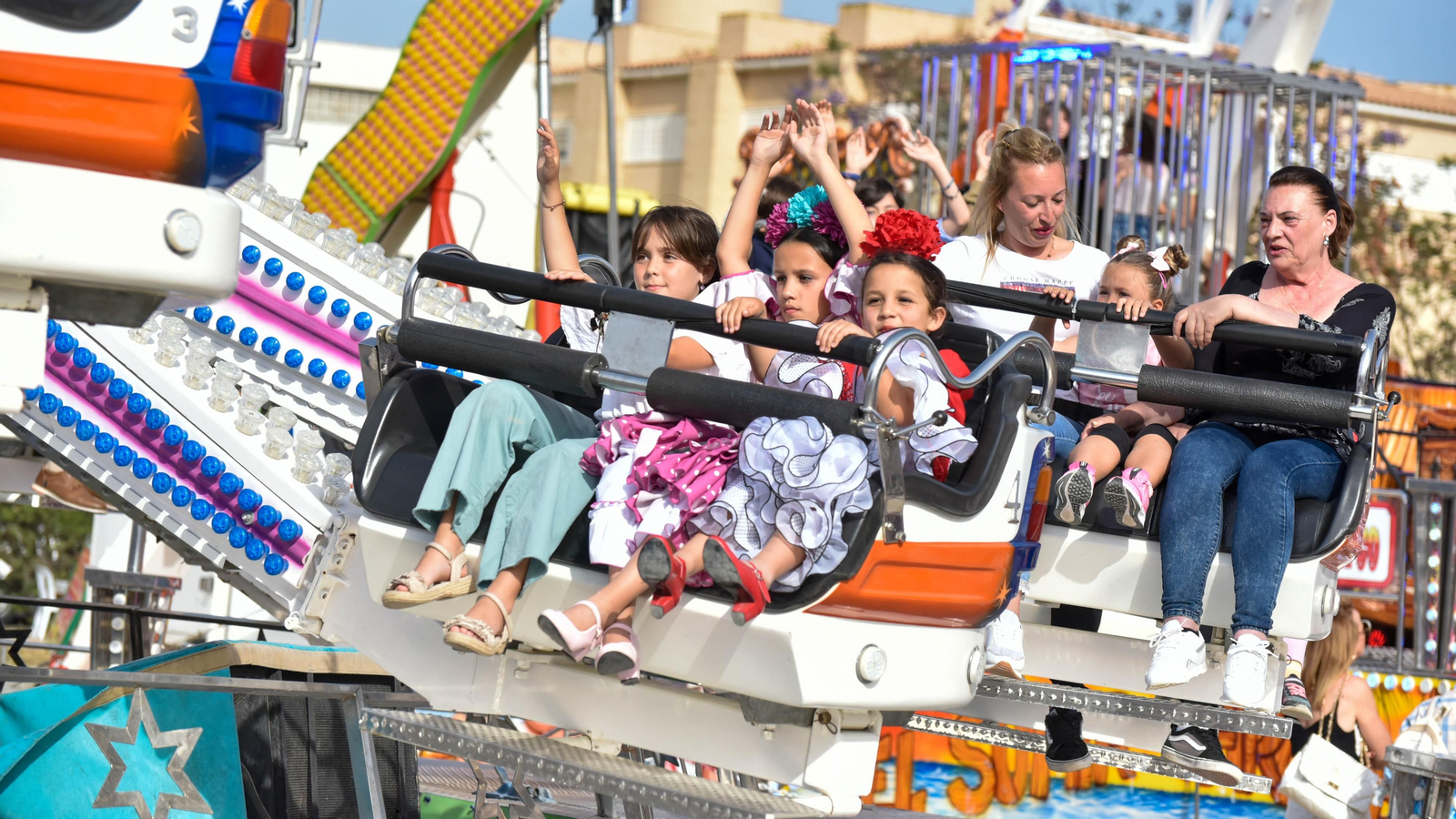 Fotos del viernes en la Feria de Los Barrios