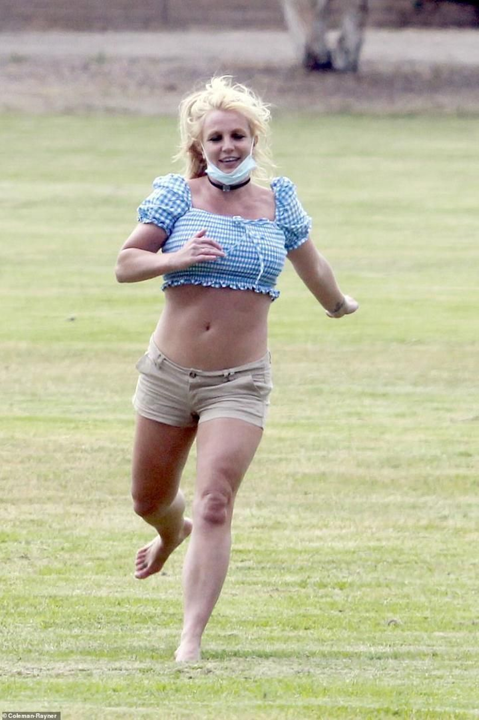 Britney Spears en modo cuarentena. Britney Spears en modo cuarentena.