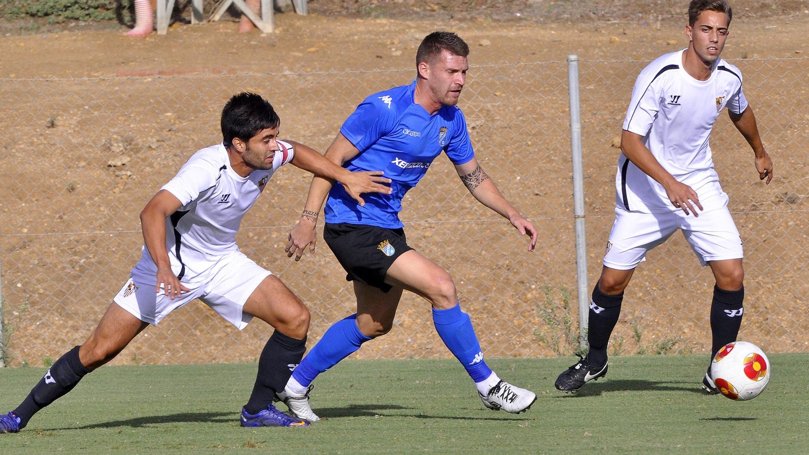 Iván Aguilar, goleador del XCD en la temporada 13/14.