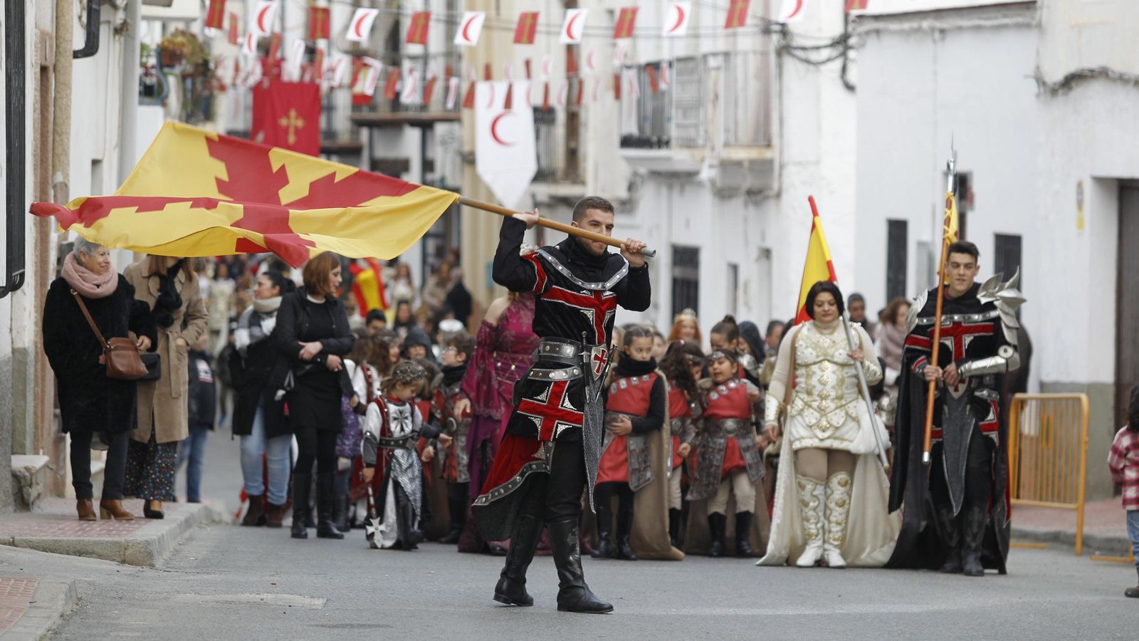 Las fiestas de Moros y Cristianos de Gérgal poblan las calles del municipio.