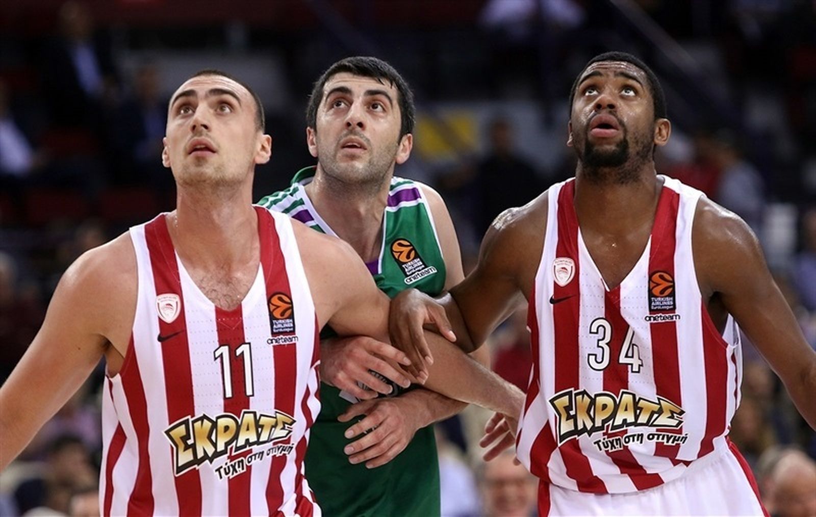 Las imágenes del Olympiacos-Unicaja