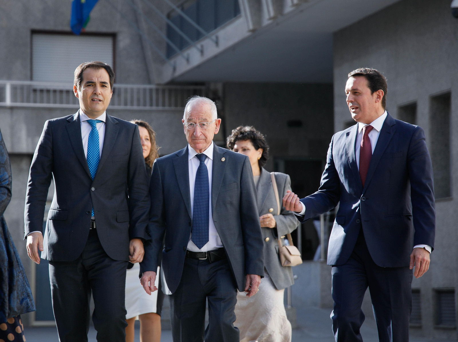 Ayuntamiento, Diputación y Junta de Andalucía suscriben el proyecto para dotar a Roquetas de un flamante complejo judicial.