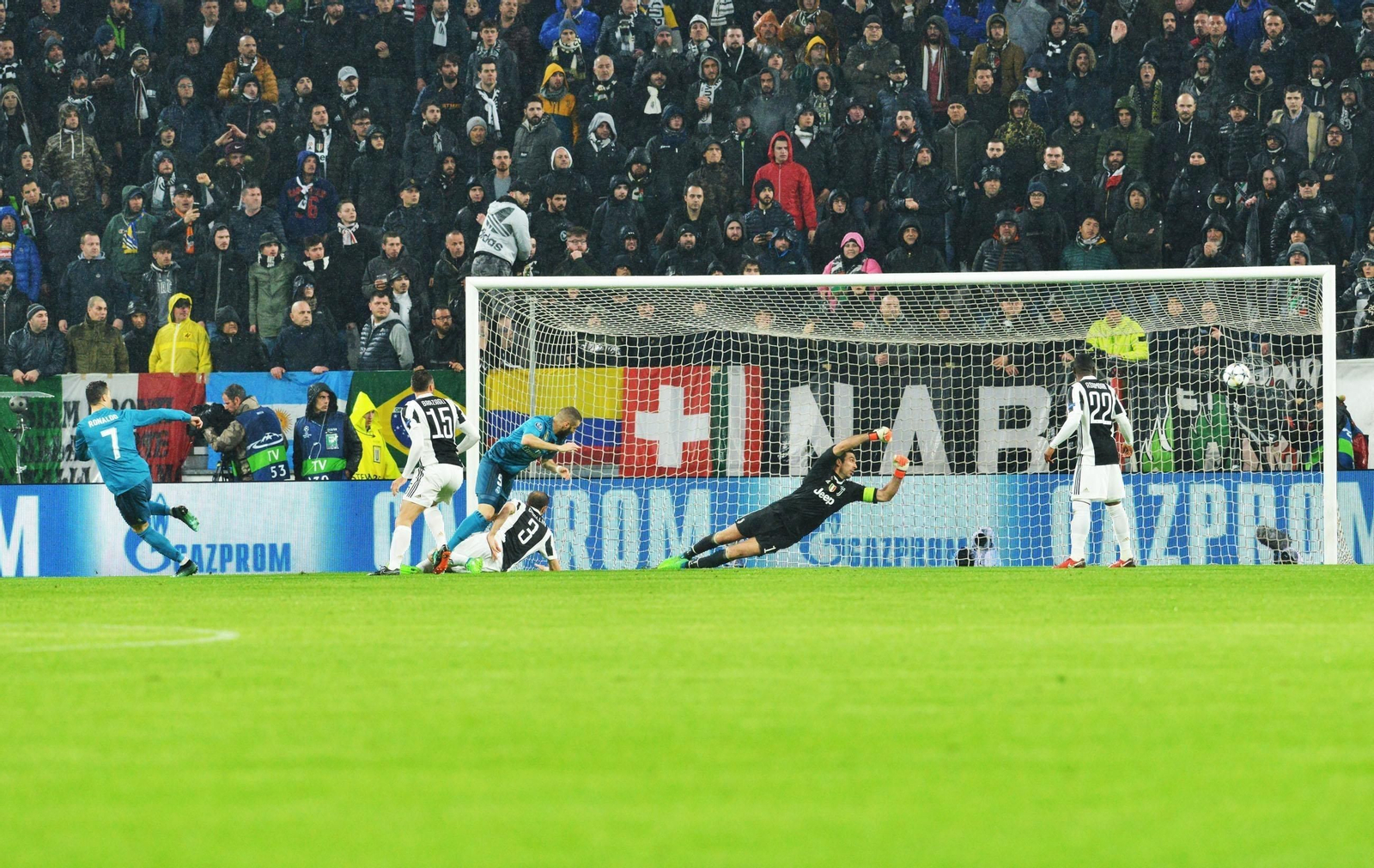 Las imágenes del Juventus-Real Madrid