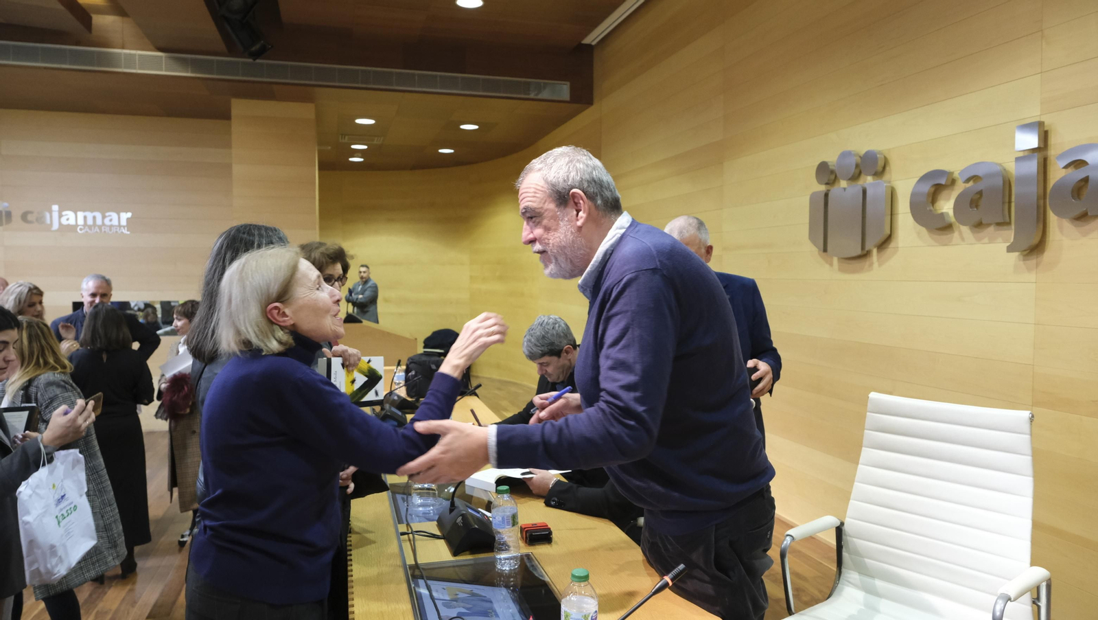 Imágenes de Diario de los Libros con Carmen Mola