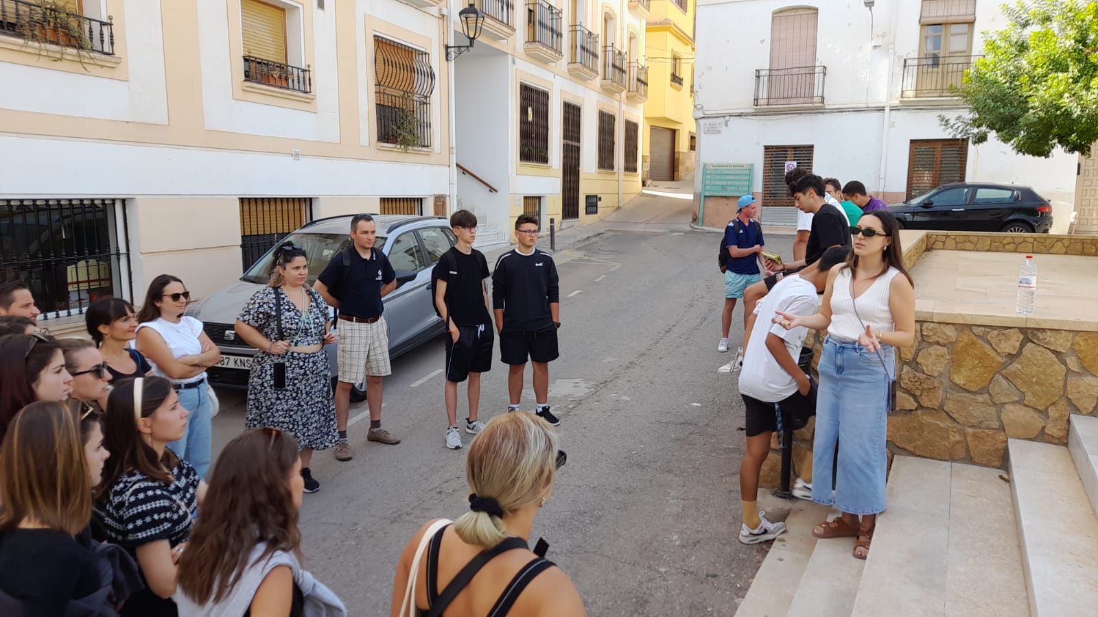 Algunos de los participantes durante su convivencia en Purchena, en 2023