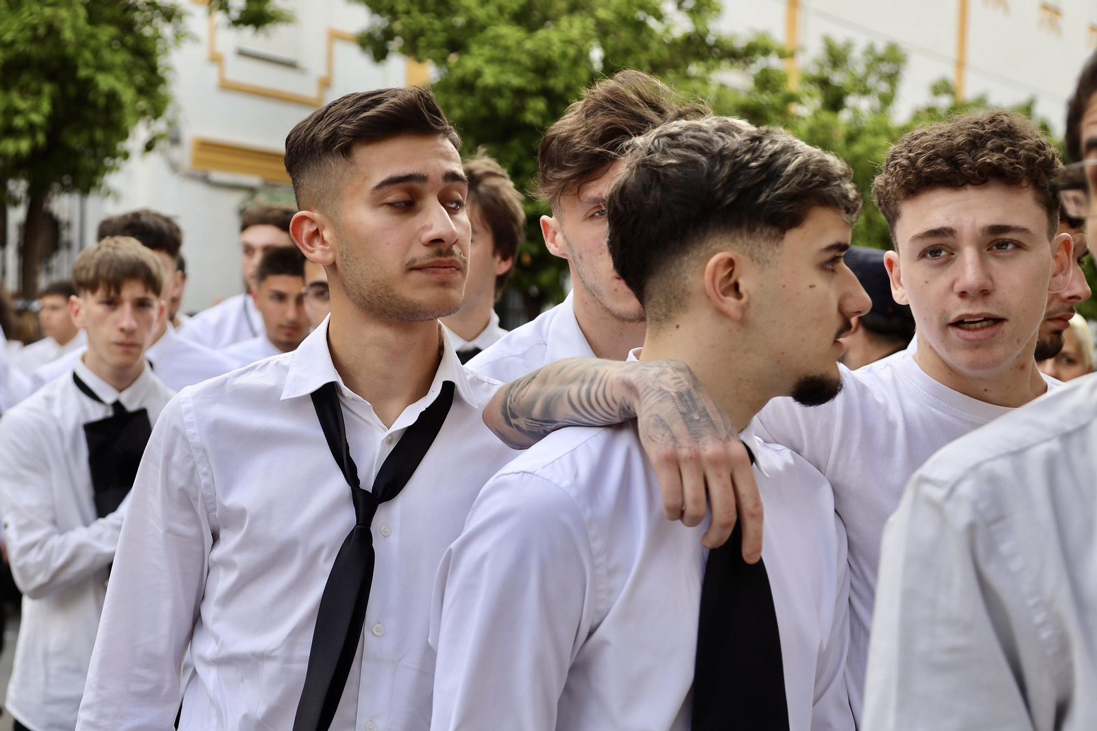 Salesianos en el Miércoles Santo en Málaga, en fotos