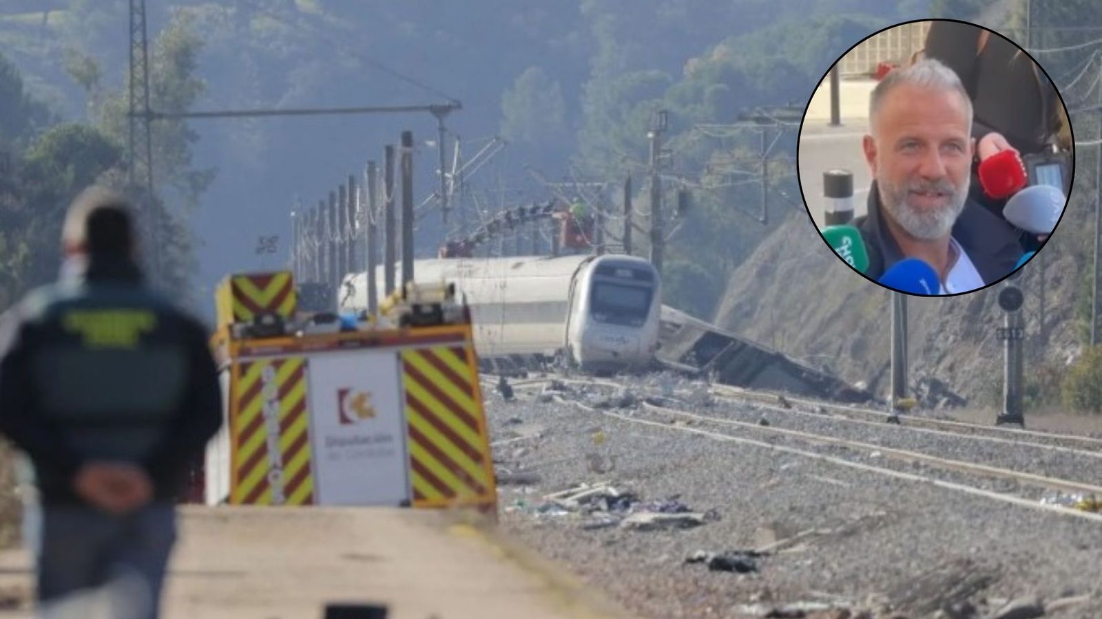 Emil Jonsson, superviviente de Benalmádena del accidente en Adamuz