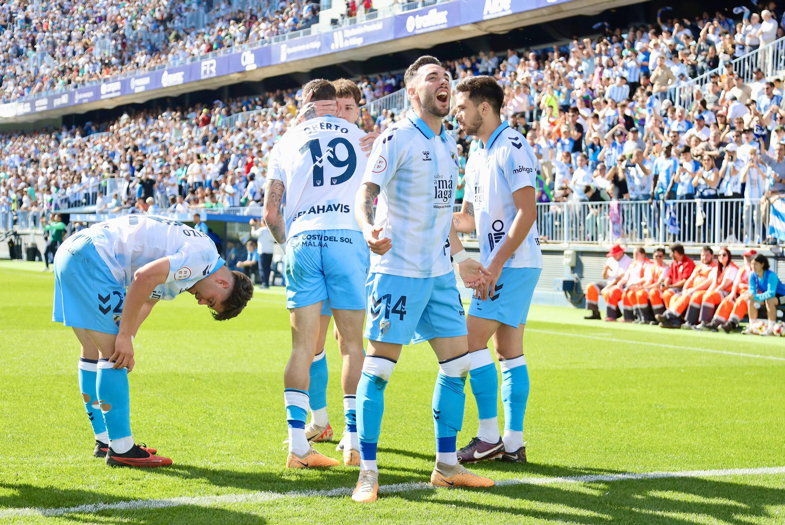 Las fotos del Málaga CF - Recreativo de Huelva