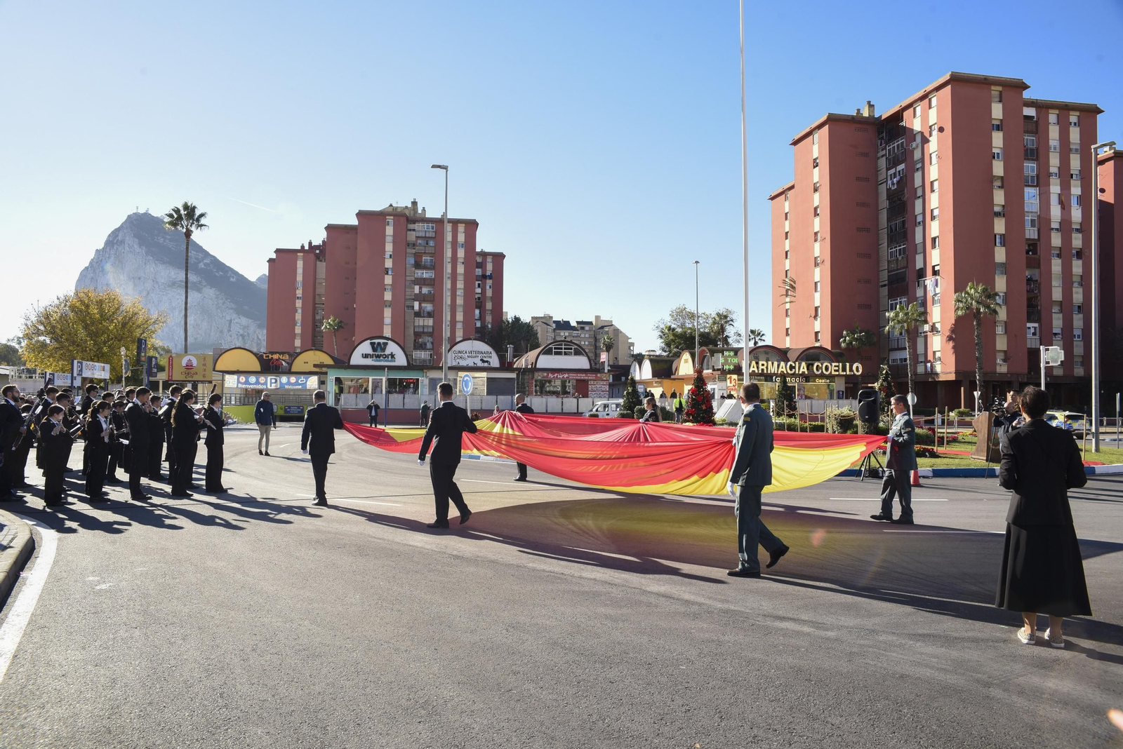 Fotos de la celebración del Día de la Constitución en La Línea