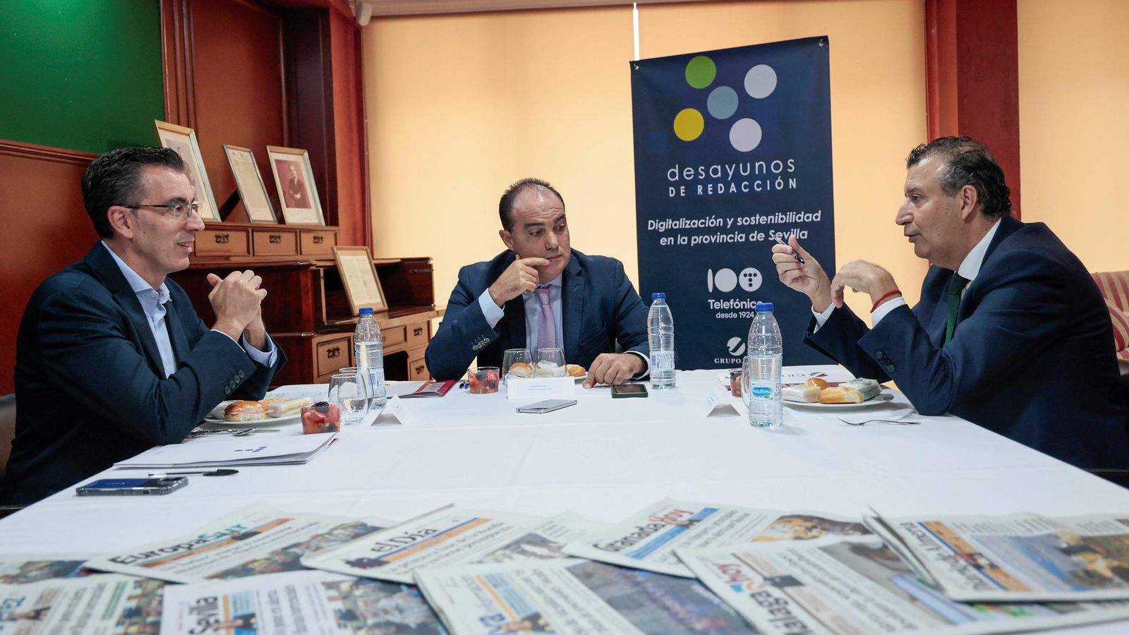 Un momento del Desayuno de Redacción