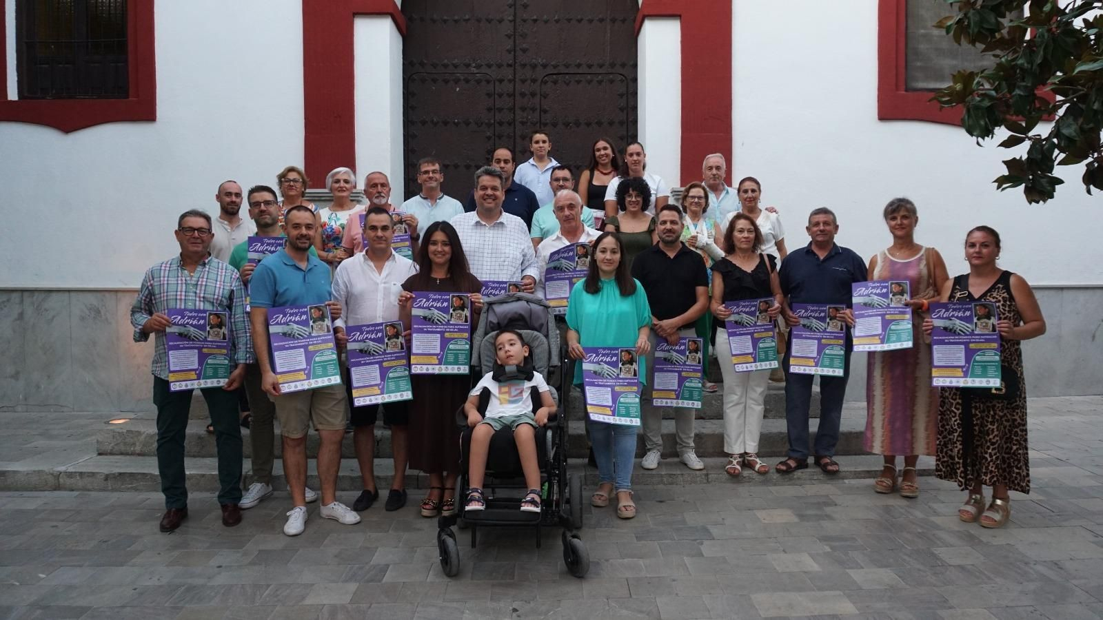 Imagen de la campaña iniciada por la hermandad de Maracena para ayudar al menor