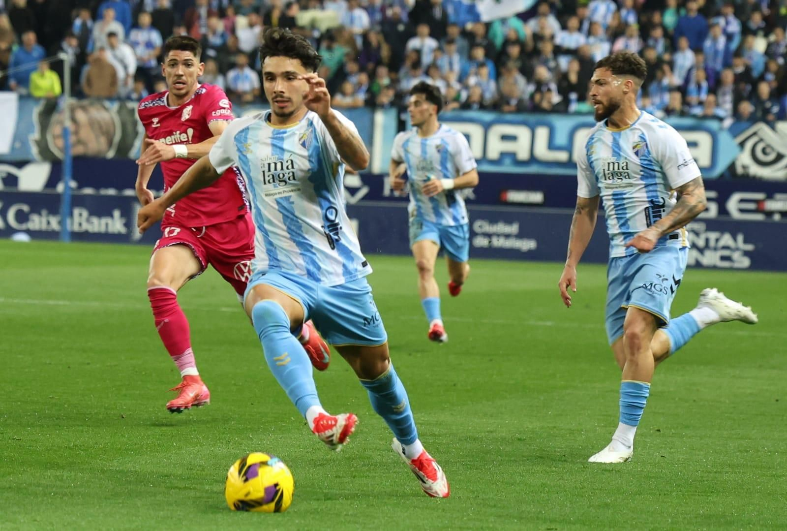 El Málaga CF-CD Tenerife, en fotos