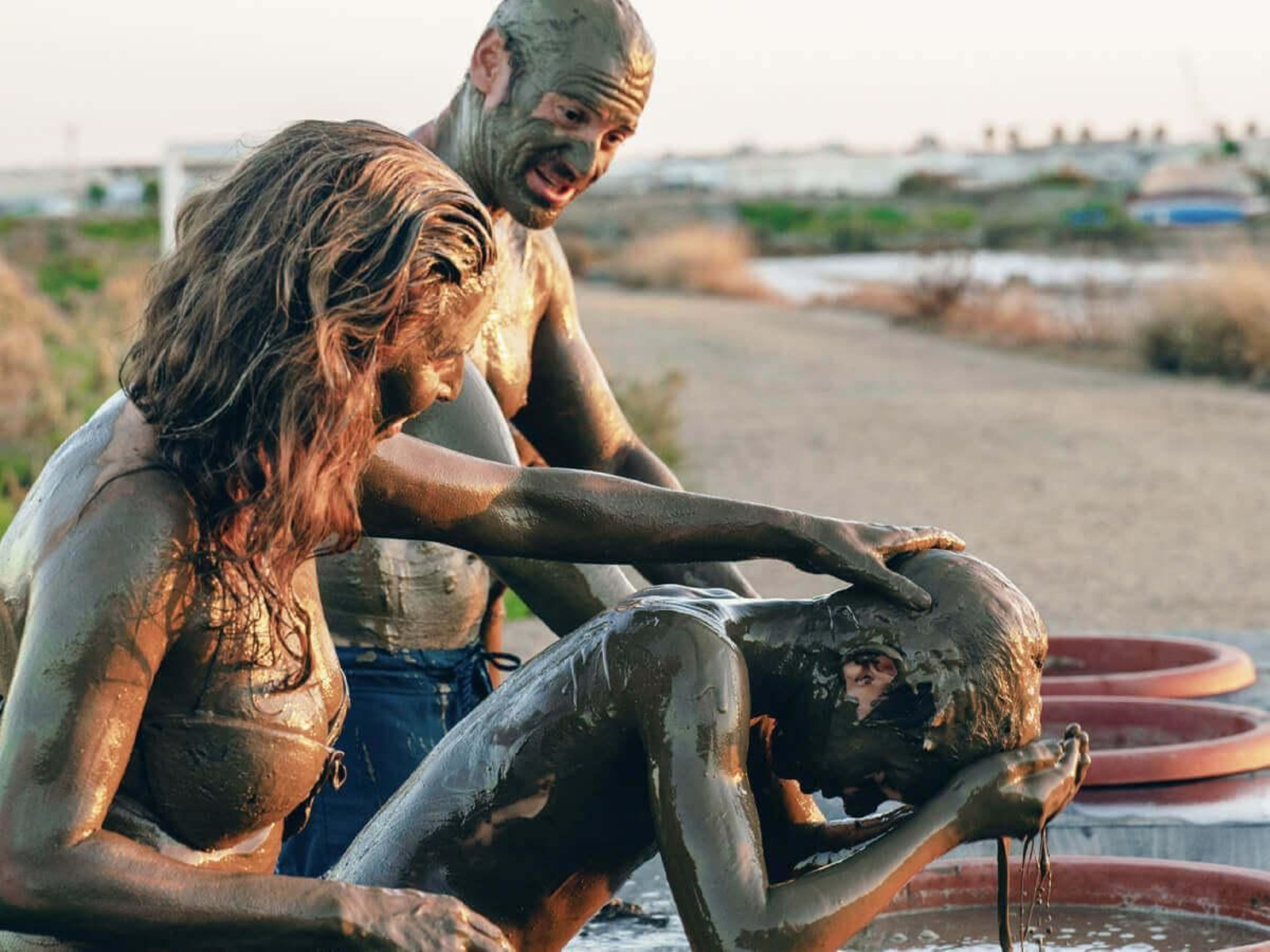 Fango salino en Salinas del Alemán