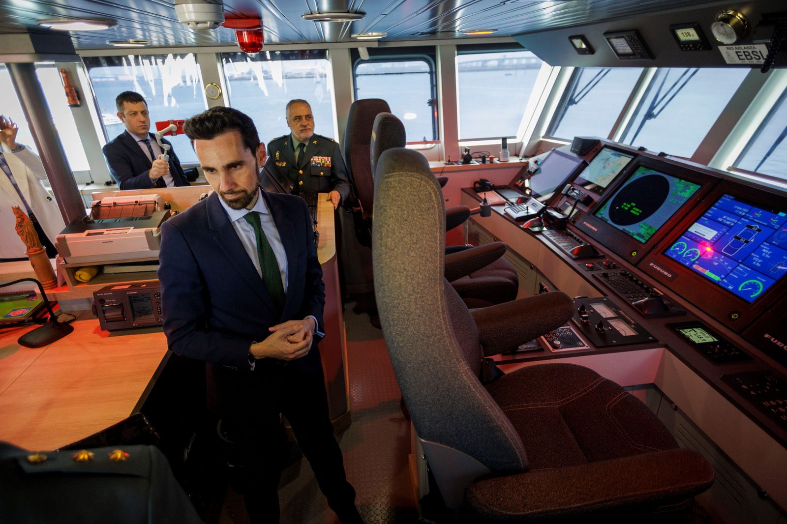 Inauguración de la Escuela de Servicio Marítimo de la Guardia Civil.