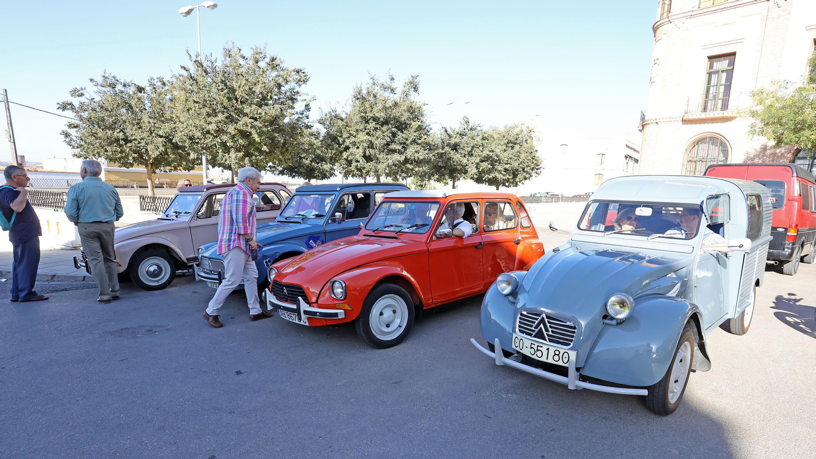 Ruta de Dyane 6 de la asociación Jacobea de Jerez