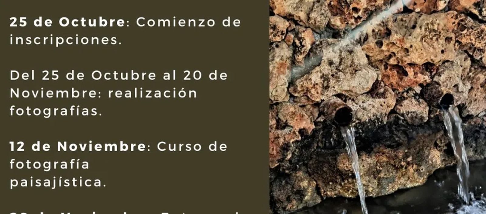 Conoce el concurso fotográfico dedicado a la riqueza paisajística de Cúllar