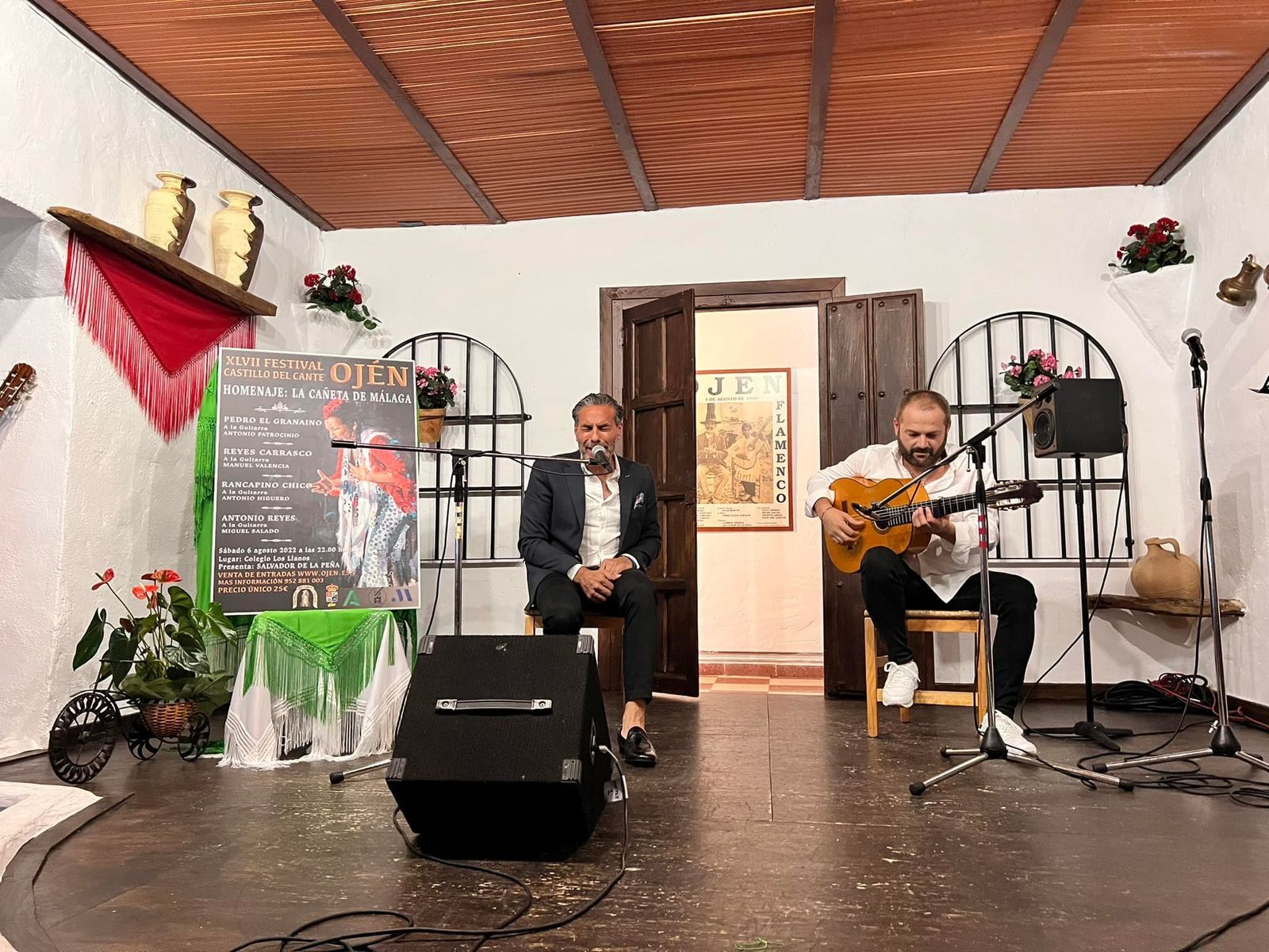 Pedro 'El Granaíno' durante la presentación del cartel de la nueva edición