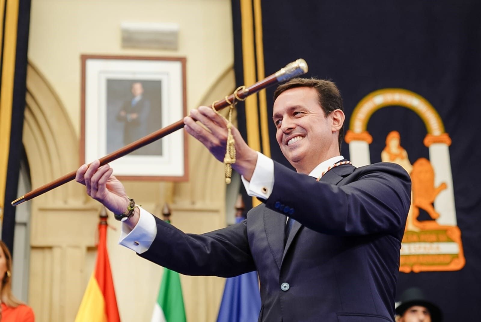 Javier Aureliano García, reelegido como presidente de la Diputación de Almería.