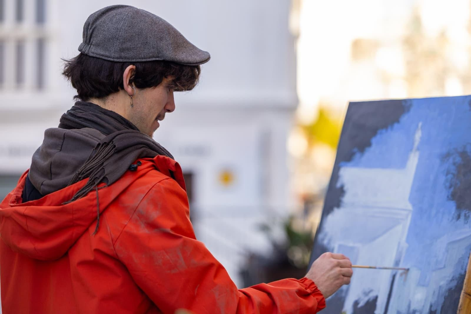 Certamen de pintura rápida Zona 48 en San Fernando