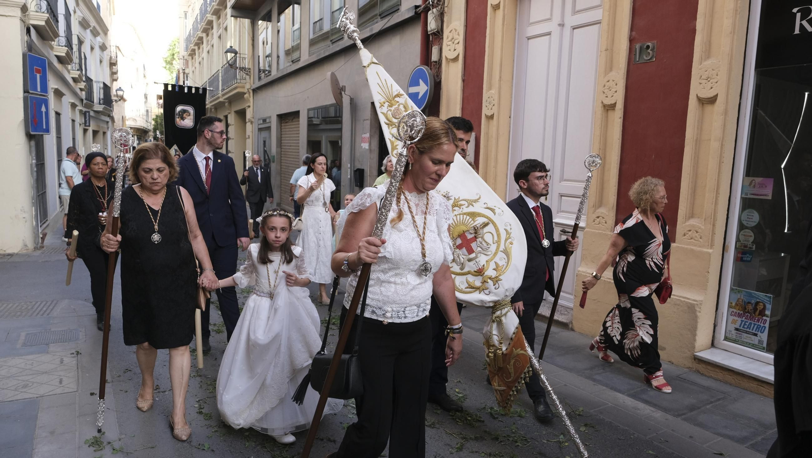 Procesión del Corpus Christi de Almería, en imágenes