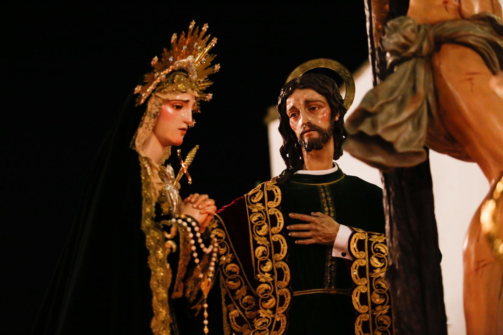 Fotografías de la procesión extraordinaria del 75 aniversario de la Buena Muerte de Los Barrios