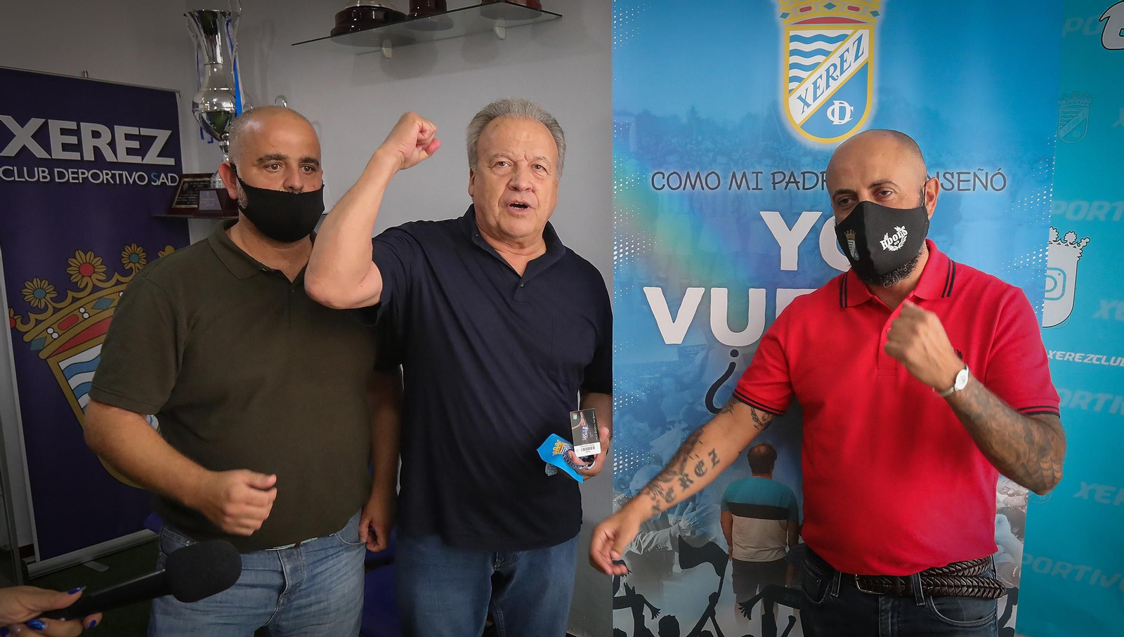 Pedro Pacheco se hace socio del Xerez CD