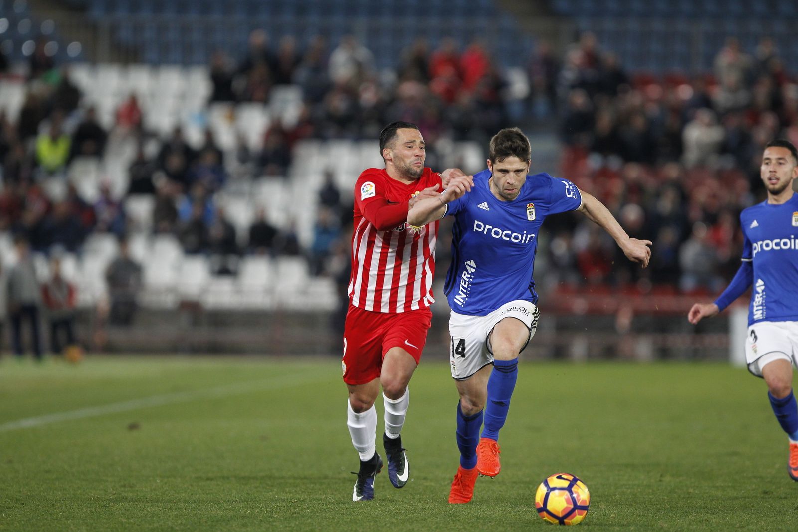 Las imágenes del UD Almería-Real Oviedo