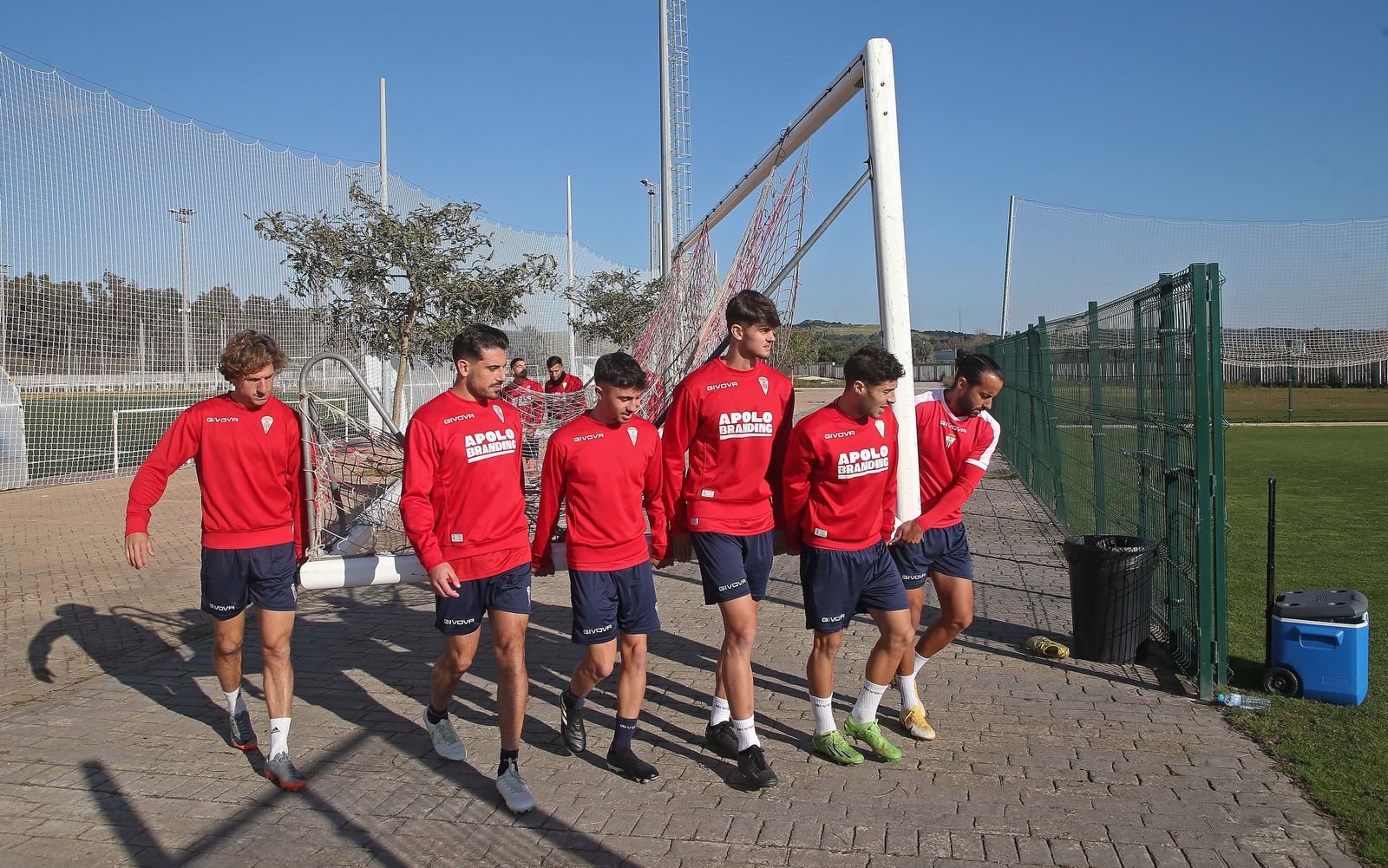 Fotos del entrenamiento del Algeciras CF previo al partido contra el Talavera