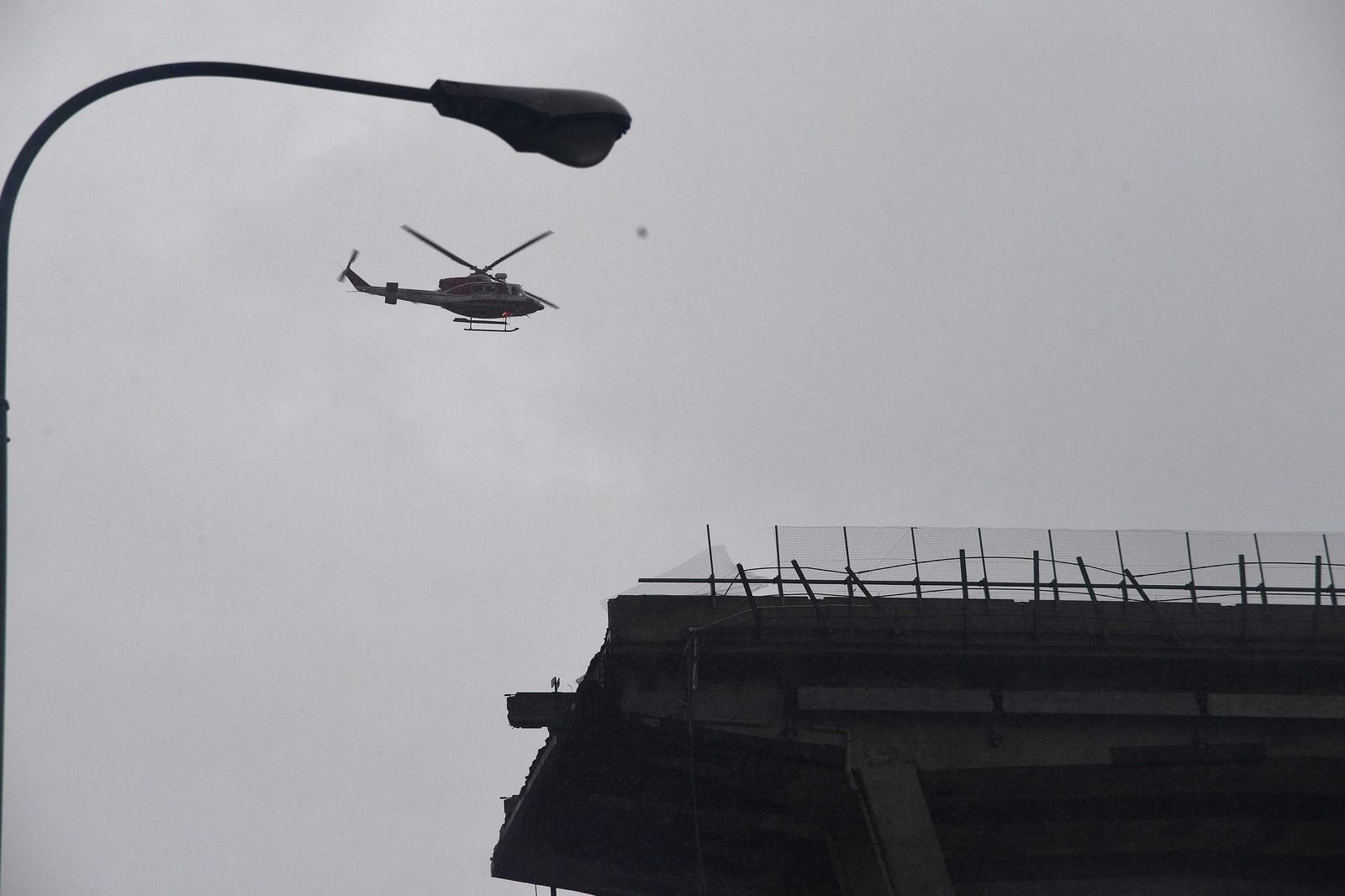 La tragecia de Génova, en imágenes