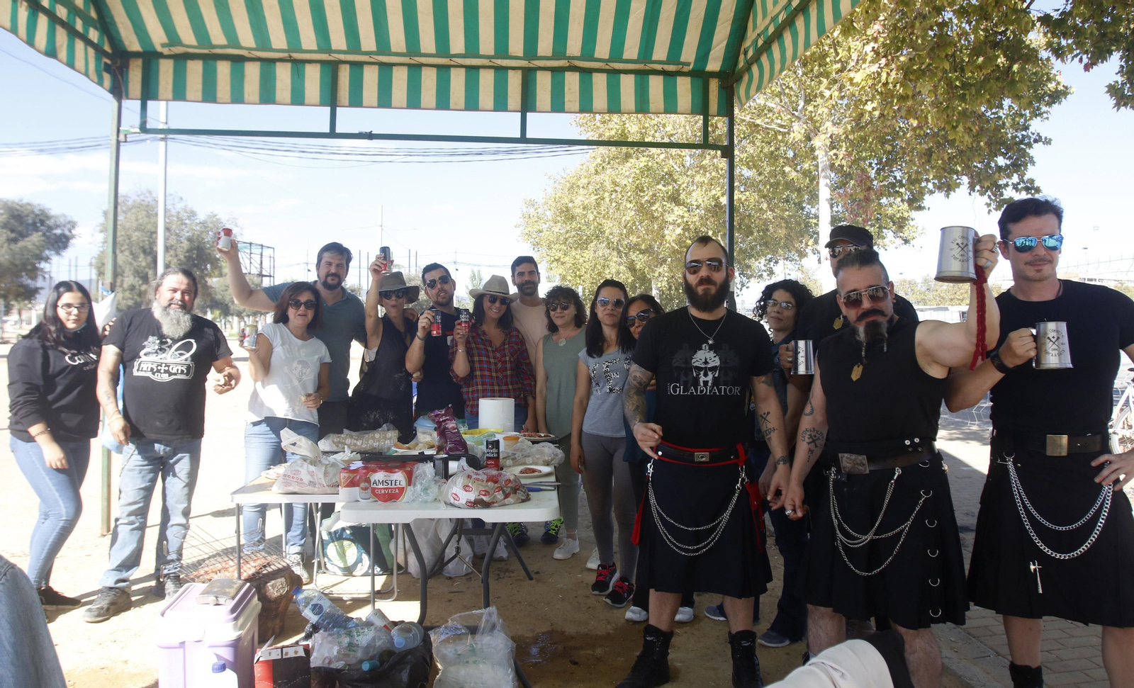 Los peroles por San Rafael, en fotografías