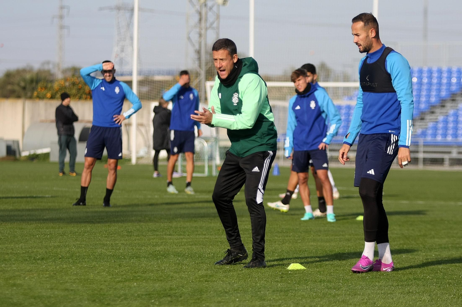 Entrenamiento del Recreativo de Huelva en imágenes