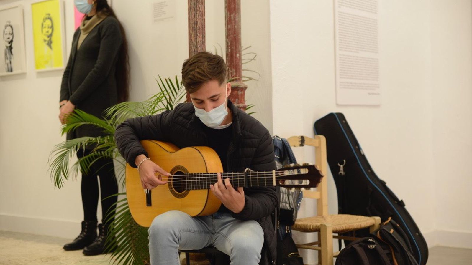 Ensayo en la galería Magasé Art Gallery.