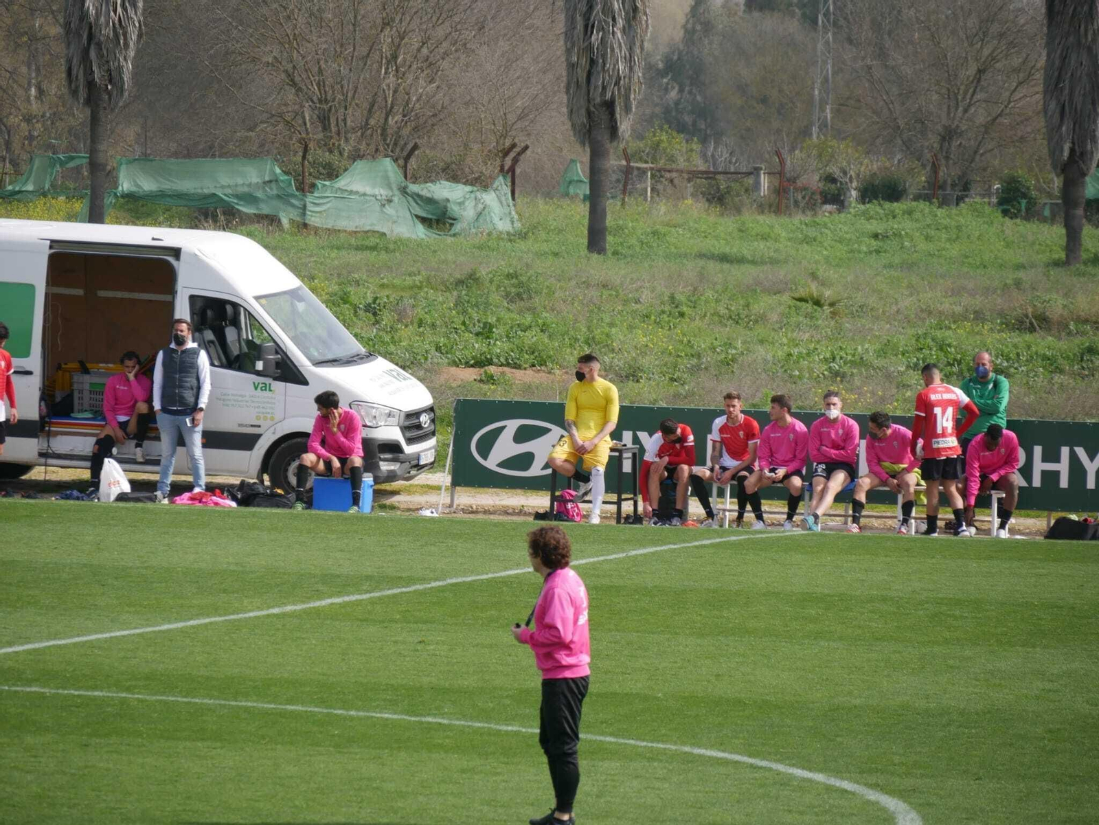 Fotografías: Partido de entrenamiento entre el Córdoba CF y su filial