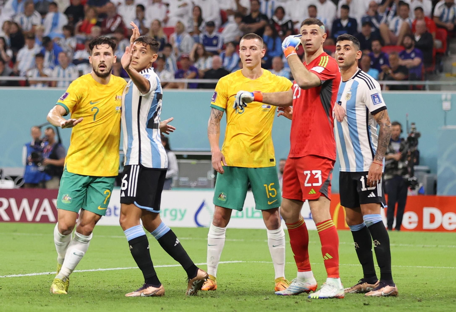 Las fotos del Argentina - Australia