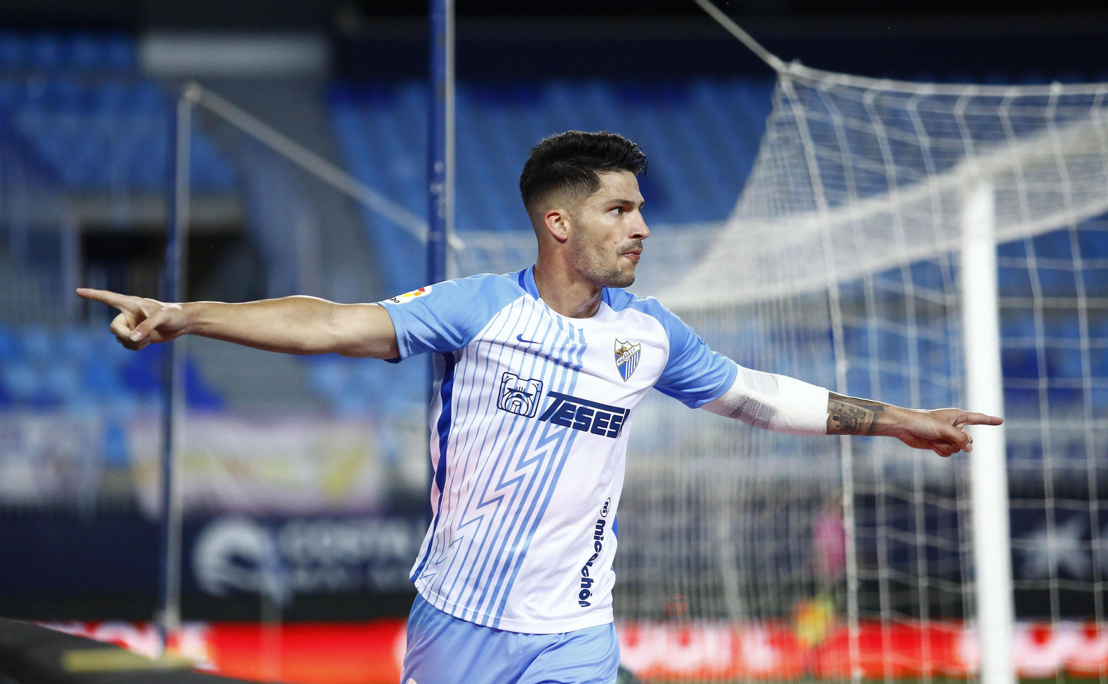 El Málaga CF-Castellón, en fotos