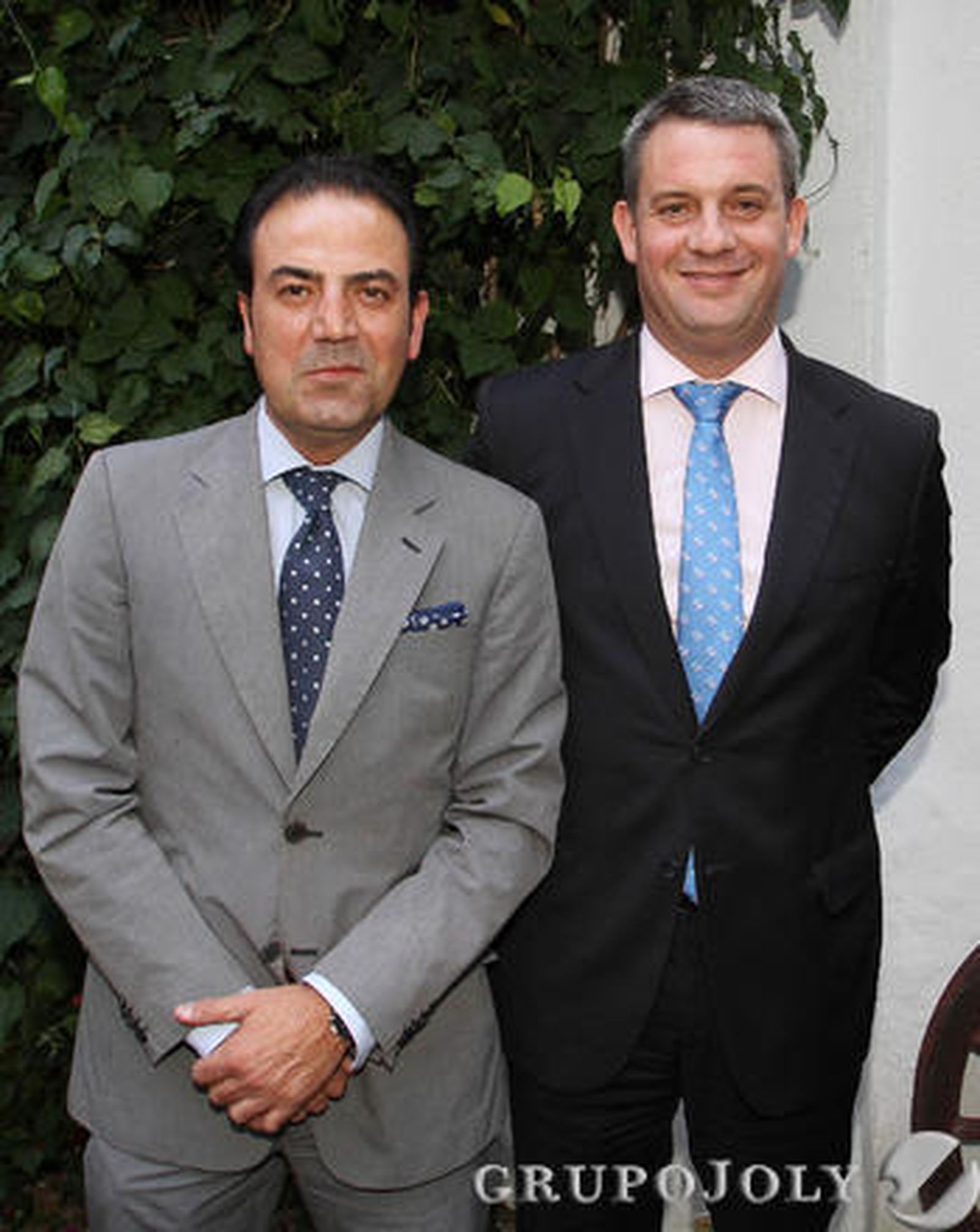 Estanislao Martínez, presidente de AGQ Labs; e Ignacio Blasco, delegado de La Caixa en Cádiz, Huelva y Ceuta.

Foto: Belen Vargas-Juan Carlos Vazquez-Manuel Gomez