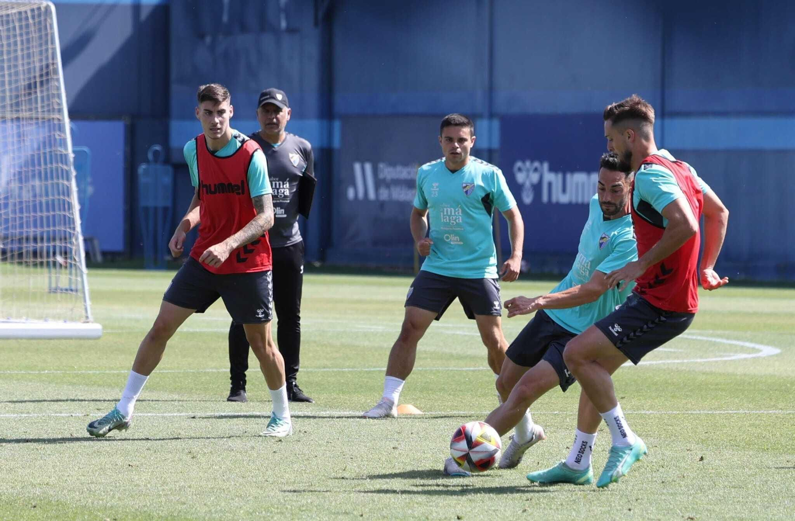 El Málaga CF no baja el ritmo antes de jugar ante el Real Madrid Castilla