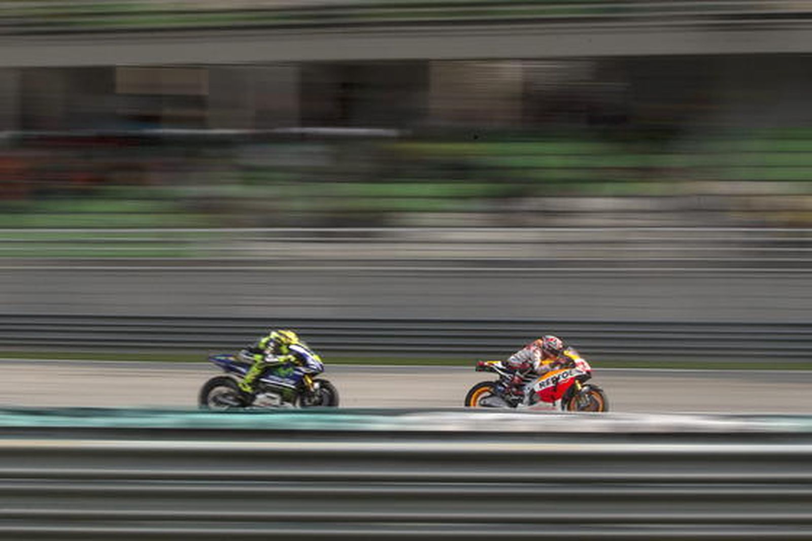 Imágenes de la prueba de MotoGP.

Foto: EFE