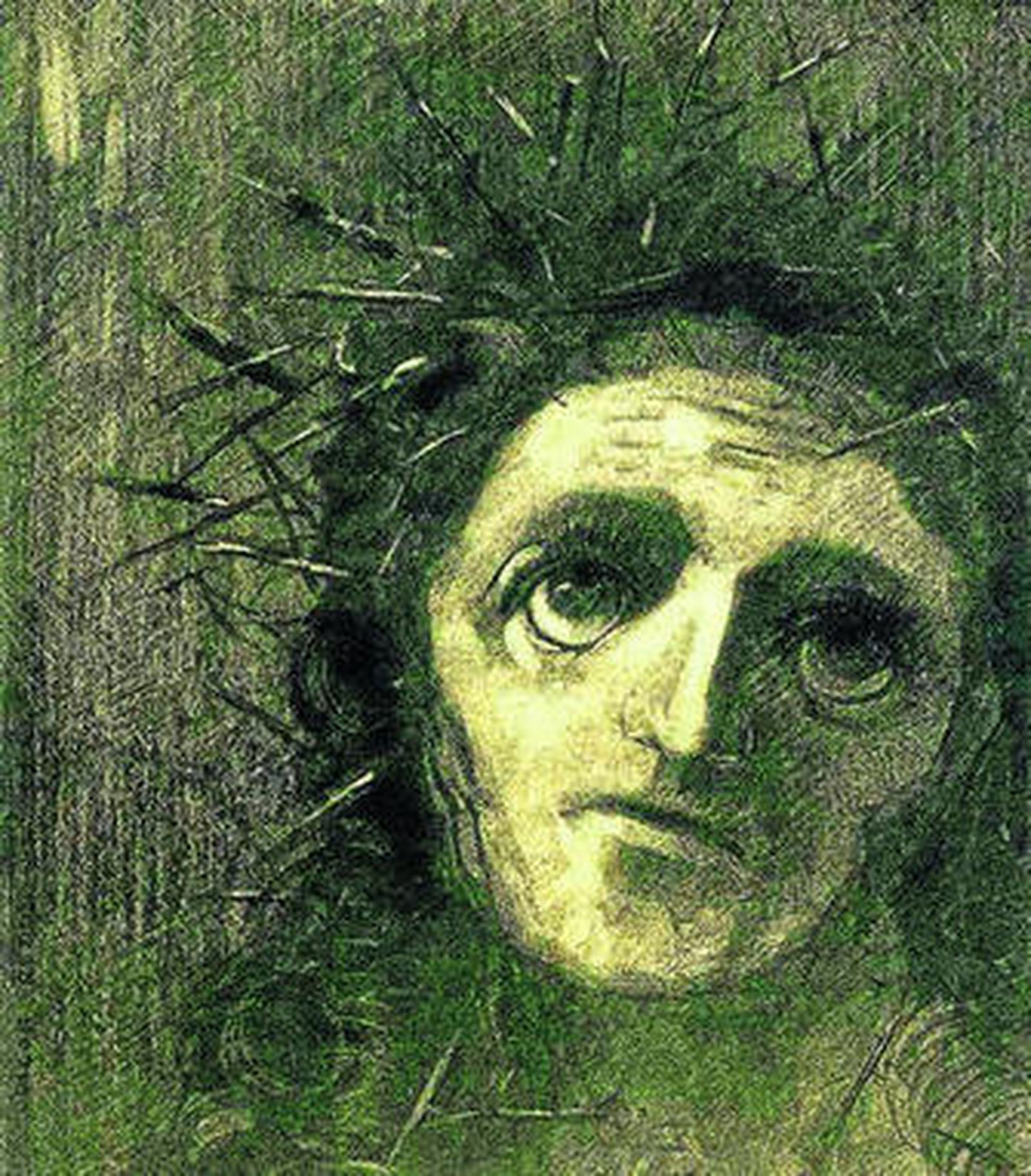 Arriba y abajo, dos grabados del pintor Odilon Relon, maestro del simbolismo y precursor de los surrealistas.