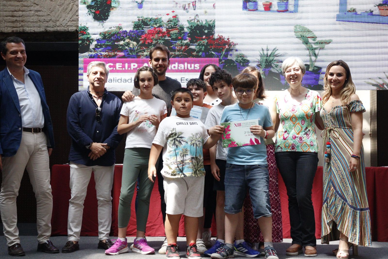 Los patios de colegios e institutos de Córdoba reciben sus premios