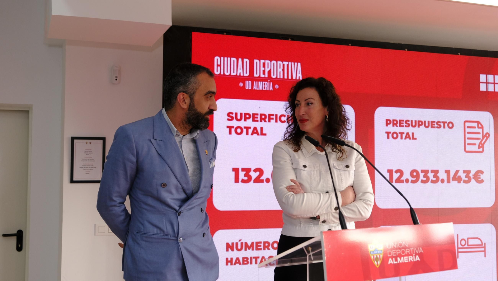 Presentación de la futura Ciudad Deportiva de la U.D. Almería, en imágenes
