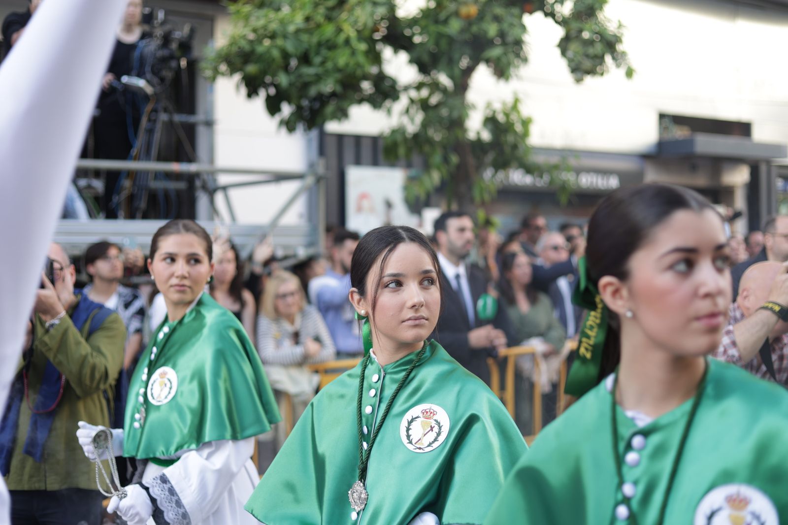 La hermandad de la Oración en el Huerto de la Semana Santa de Huelva 2023, en imágenes.