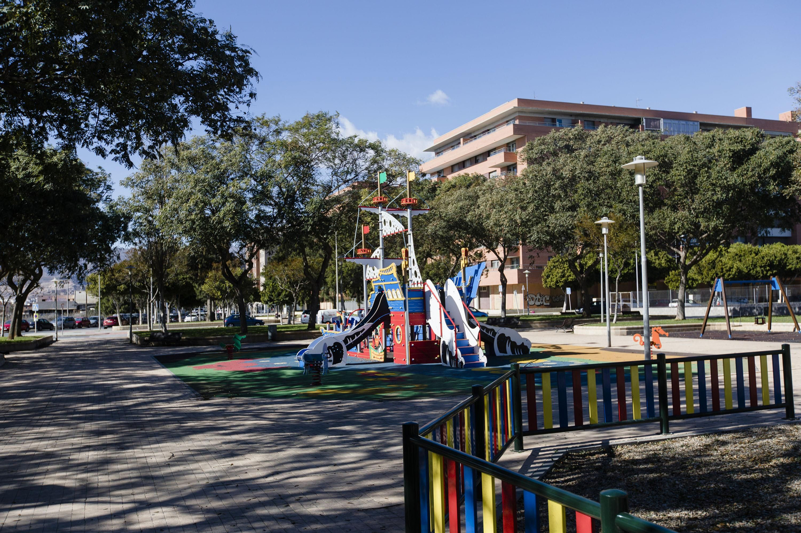 Imagen actual del parque de La Goleta