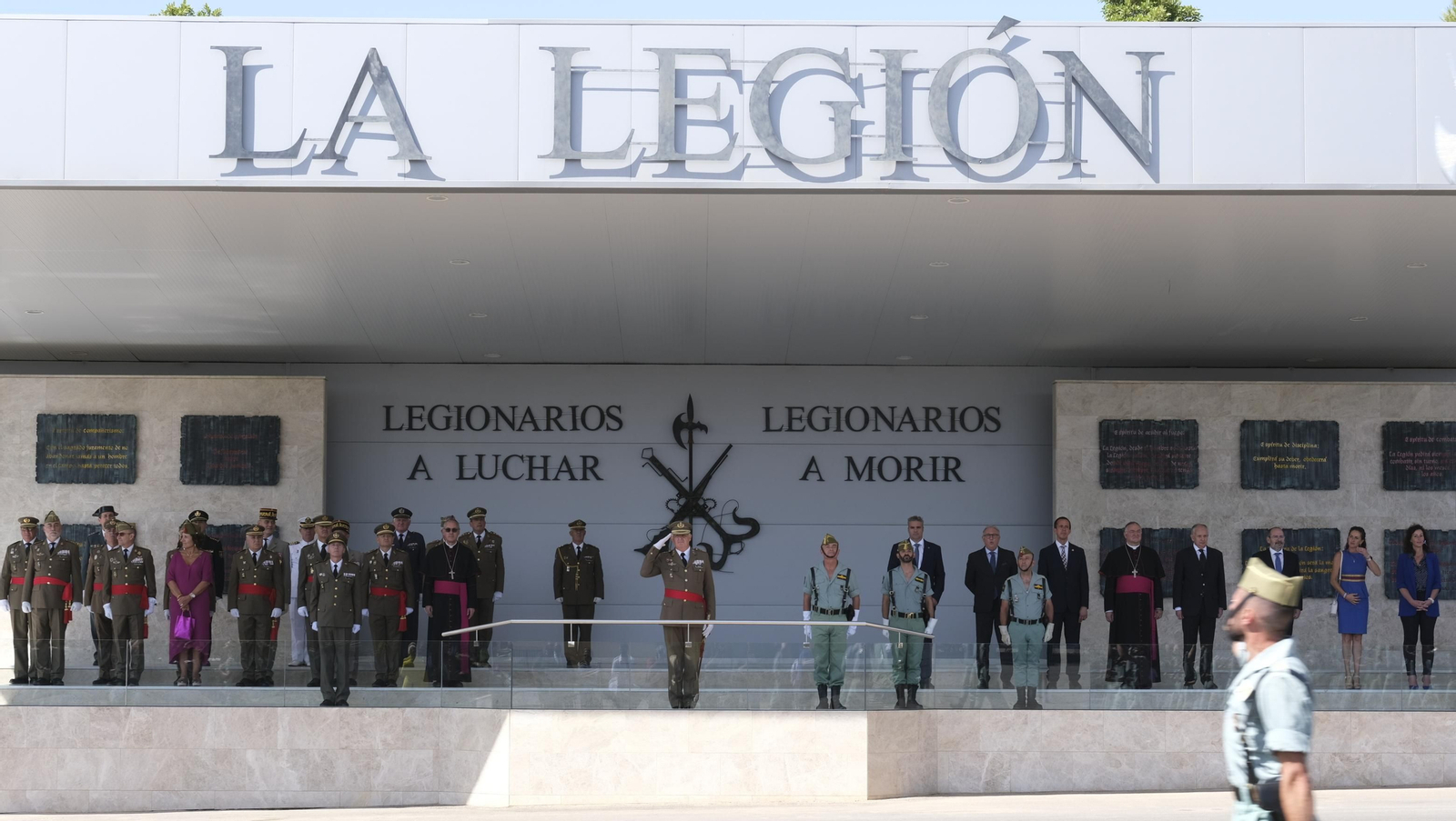 Imágenes del 102 aniversario de La Legión en Almería