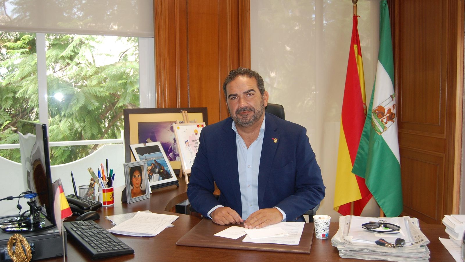 El presidente de la Mancomunidad, Manuel Cardeña. El presidente de la Mancomunidad, Manuel Cardeña.