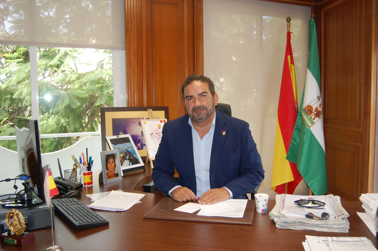 El presidente de la Mancomunidad, Manuel Cardeña.