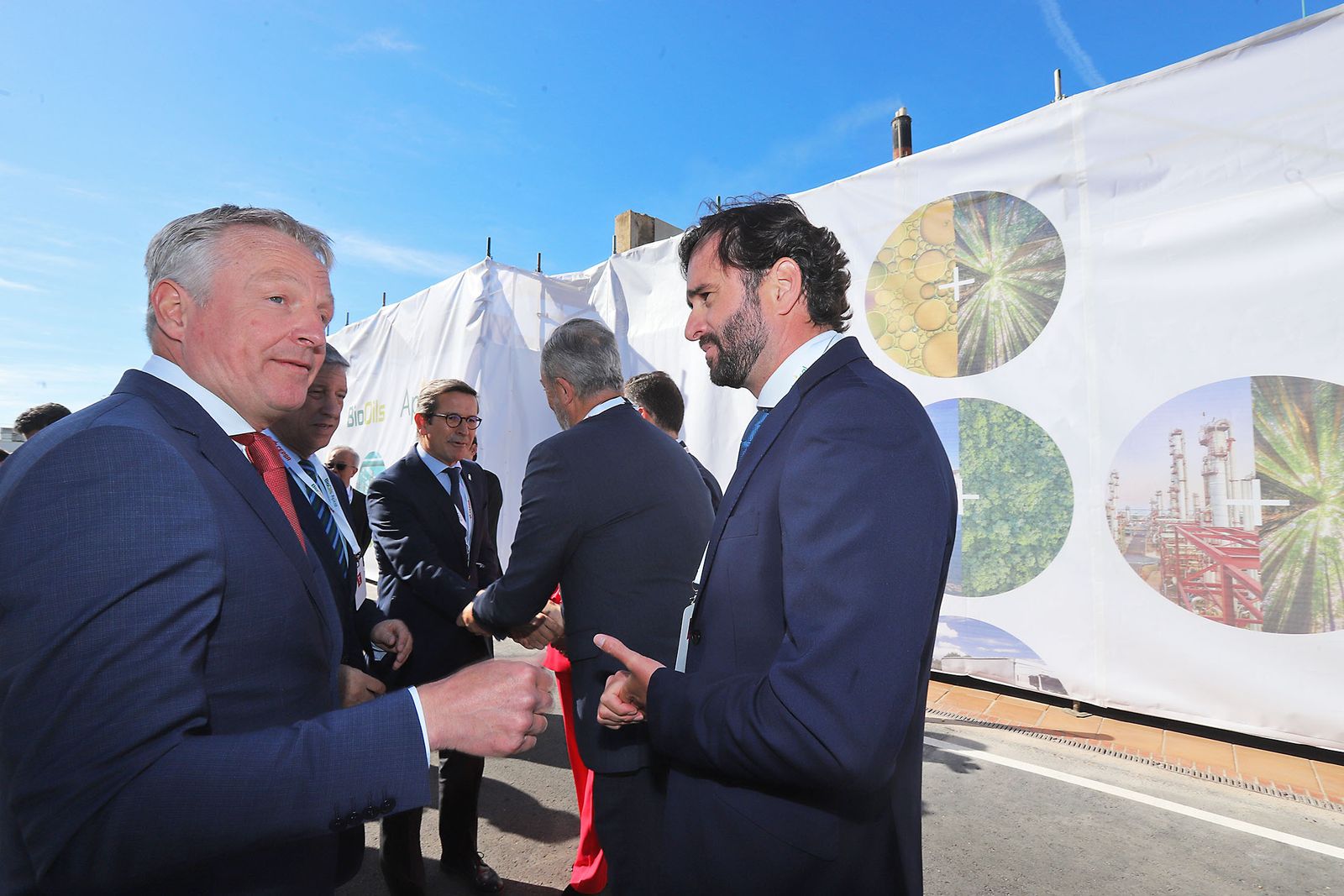 Presentación de la nueva planta de biocombustibles de segunda generación  de Cepsa en Palos de la Frontera (Huelva)