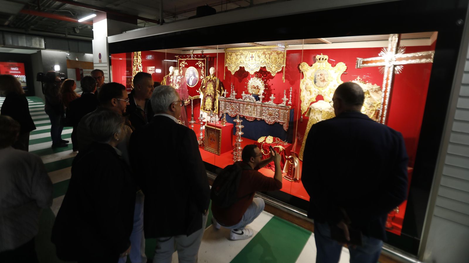 La exposición de Semana Santa en El Corte Inglés de Algeciras