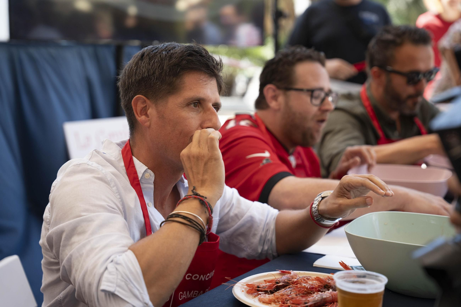 En imágenes: el I Concurso de Gamba Roja de la Feria de Almería